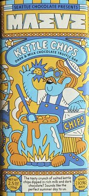 Kettle Chips Dark & Milk Chocolate Truffle Bar