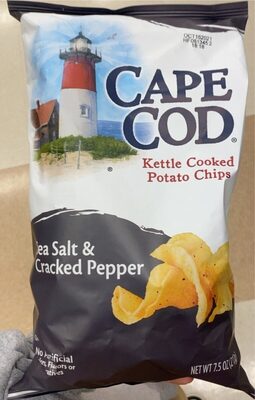 kettle cooked chips sea salt and cracked pepper