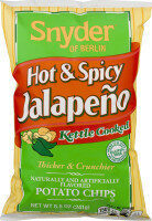 Kettle Cooked Potato Chips, Hot & Spicy Jalapeno