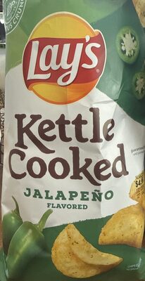 Kettle cooked potato chips jalapeno