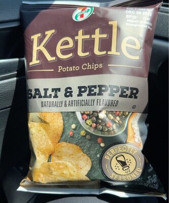 Kettle Potato Chips: Salt and Pepper