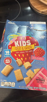 Kids Fruit & Grain soft baked mini bars