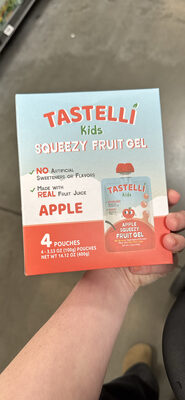 Kids Squeezy Fruit Gel Apple