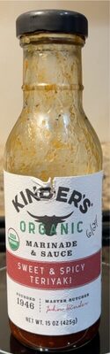 Kinder’s Organic Sweet & Spicy Teriyaki Sauce