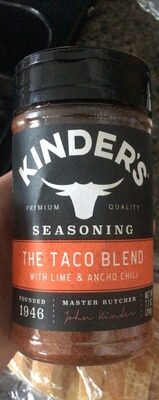 Kinders taco blend seasoning