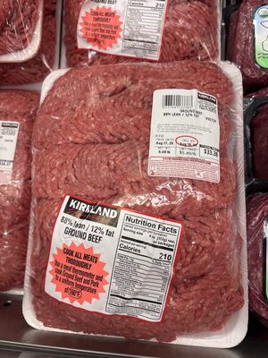 Kirkland Ground Beef 88/12