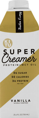 Kitu vanilla protein + mct oil super creamer