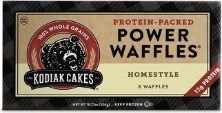 Kodiak cakes homestyle protein packed power waffles