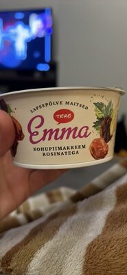 Kohupiimakreem rosinatega