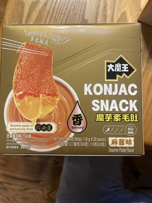 Konjac Snack, Savory