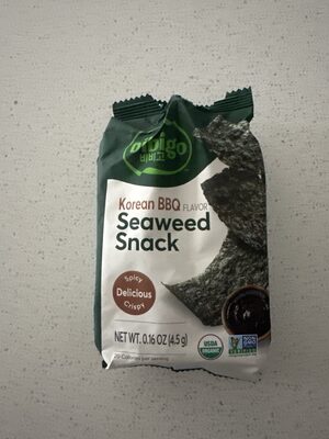 Korean BBQ Seaweed Snack