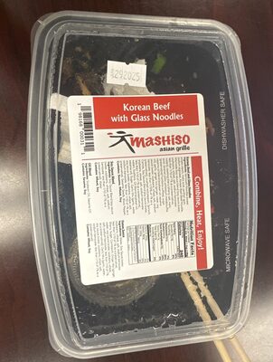 Korean Beef with Glass Noodles