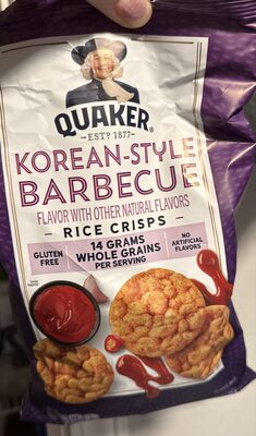 Korean-Style Barbecue Rice Crisps