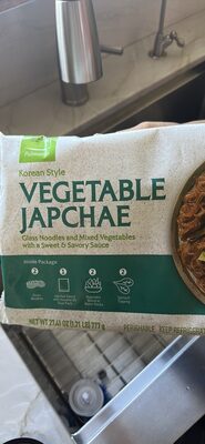 Korean Style Vegetable Japchae