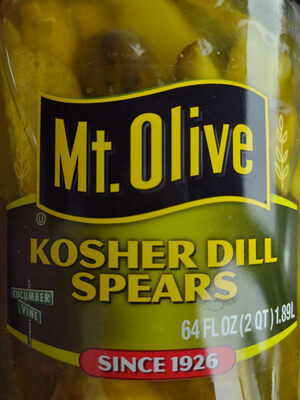 kosher dill spears