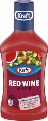 Kraft red wine vinaigrette dressing