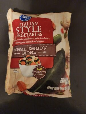 Kroger, meal - ready sides italian style vegetables