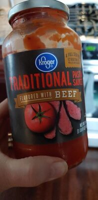 Kroger spaghetti traditional sauce