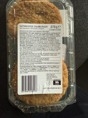 Krokante zalmburger met feta en spinazie