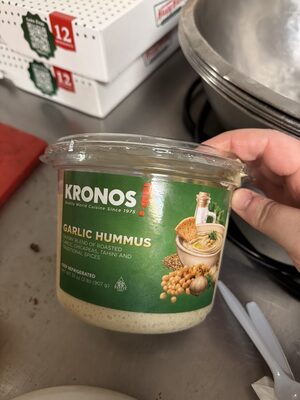 Kronos Garlic Hummus
