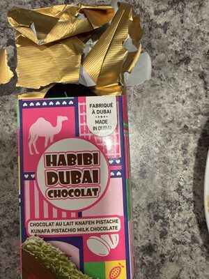 KUNAFA PISTACHIO MILK CHOCOLATE