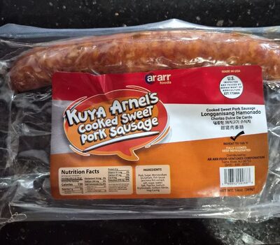 Kuya Arnel's Cooked Sweet Pork Sausage