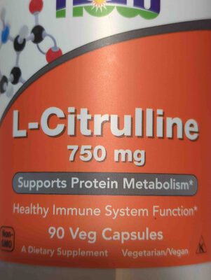 L-Citrulline, 750 mg