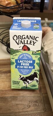 Lactose Free 0% Fat Free Milk