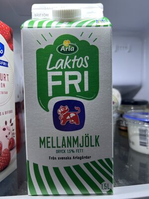 Laktosfri Mellanmjölk