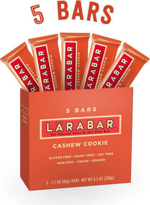 Larabar fruit nut bar cashew cookie gluten free