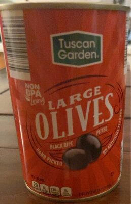 Large black olives