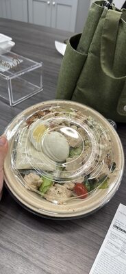 Large Cobb Salad with Chicken and Blue Cheese Dressing