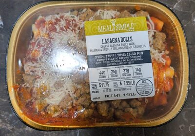 Lasagna Rolls