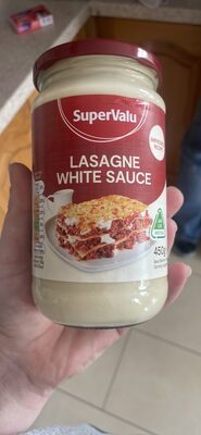 LASAGNE WHITE SAUCE