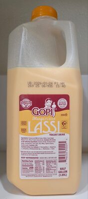 Lassi Yogurt Drink, Mango