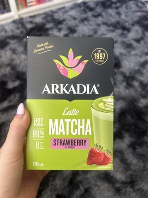 Latte Matcha Strawberry Flavour