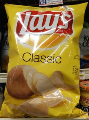 Lay's Classic Potato Chips 10 Ounce Plastic Bag
