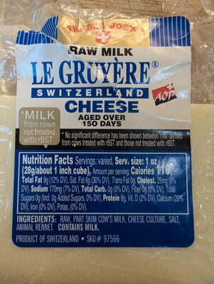 Le Gruyere Cheese