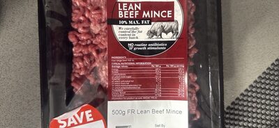 Lean Beef Mince