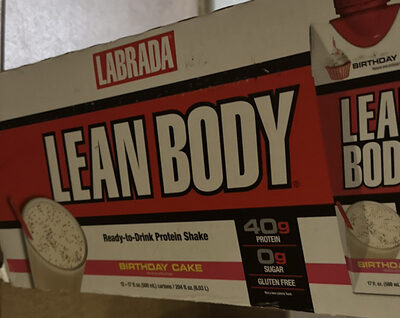 Lean Body Ready-to-Drink Protein Shake Birthday Cake