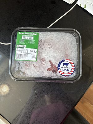 Lean ground beef
