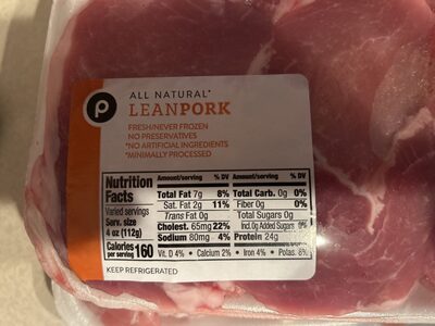 Lean Pork