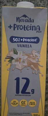 leche descremada alta en proteína y calcio sabor vainilla