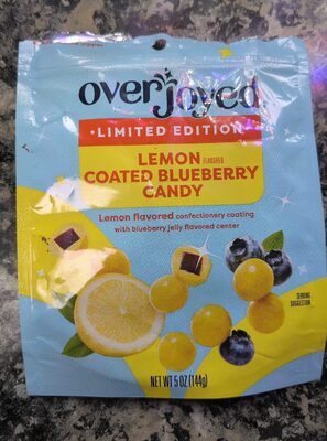 Lemon Coated Blueberries