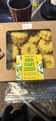Lemon Flower Cookies