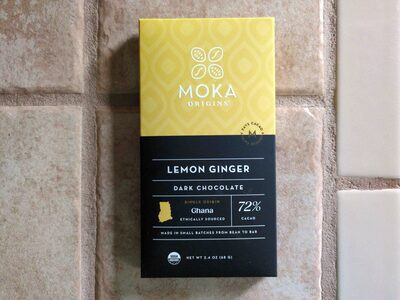 Lemon Ginger dark chocolate