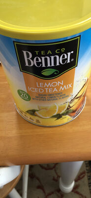 Lemon Iced Tea Mix