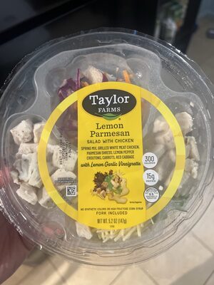 Lemon Parmesan Salad with Chicken