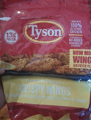 Lemon Pepper Crispy Wings