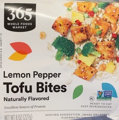 Lemon pepper Tofu Bites